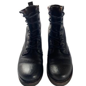FRYE AND CO. Black Combat Boots